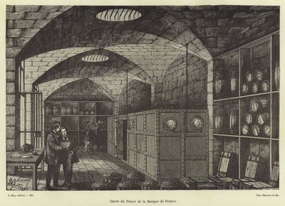 A Banque de France boltívei alkotó: French School